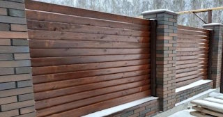 Столбы для забора из кирпича в Назрани - Выгодные цены от 3268 рублей